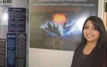 বাংলাদেশী ইসরাতের কানাডায় ধর্মবিশ্বাস নিয়ে শিশু ও যুব সেবার উপর গবেষনা ও কৃতিত্ব